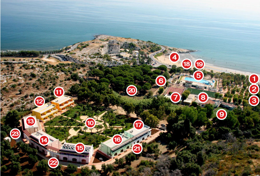 residence sul mare a vieste